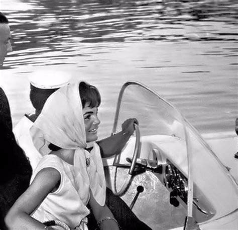 October 13 1963 Jackie In Nydri Greece Taking A Boat To Skorpios