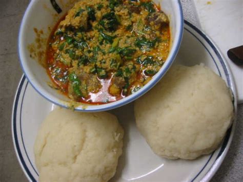 Recipe with fufu and egusi soup : Naija Flava: Some of the delicacies: Fried Rice, Okro Soup ...