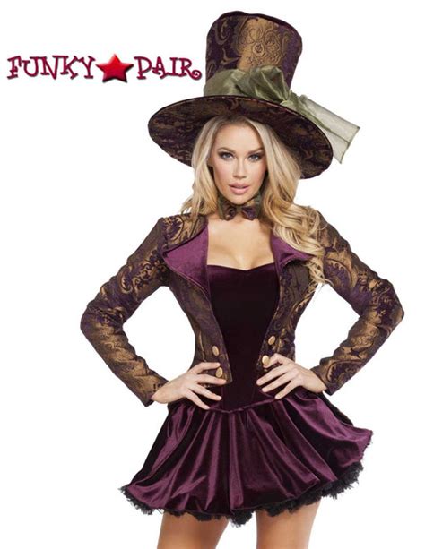 Alice And Wonderland Costume Sexy Queen Of Heart Costume Tea Party Hatter