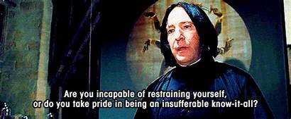 Snape Severus Harry Potter Thank Know Being