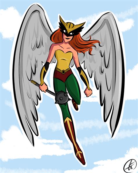 Hawkgirl By Xxiicoko On Deviantart