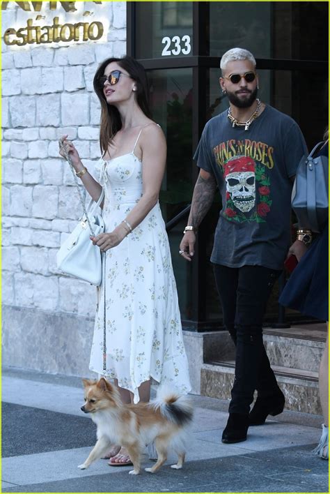 See why they are #couplegoals! Maluma & Girlfriend Natalia Barulich Hit Up Their Favorite ...