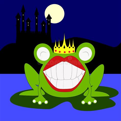 The Frog Prince Stock Illustration Illustration Of Fable 32558294