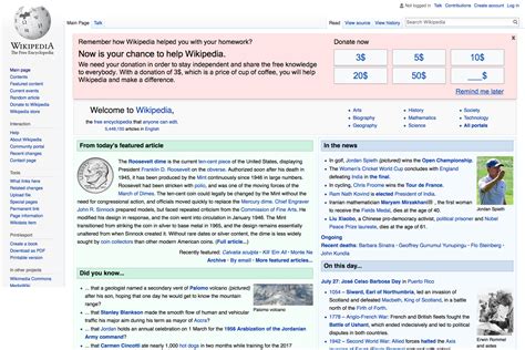 Whats Up With Wikipedias Donation Message Omri Lachman Medium