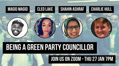 Being A Green Party Councillor Action Network