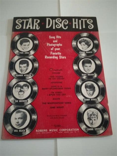 Star Disc Hits Song Hits Photos Vintage Magazine And Sheet Music Ebay