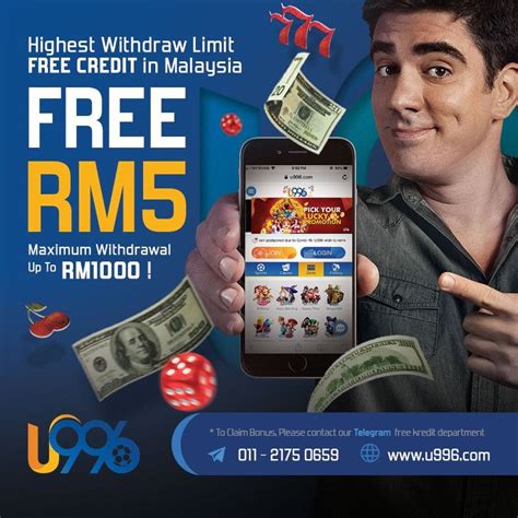 Get rm30 free credit no deposit. U996 Free credit withdrawal limit up to RM1000 ! in 2020 ...