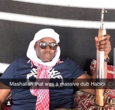 Mashallah That Was A Massive Dub Habibi Dub Bossman Know Your Meme