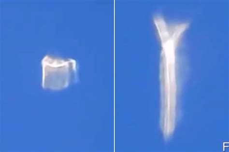 Ufo Divides Internet Rainbow Angels Or A Nice Hoax