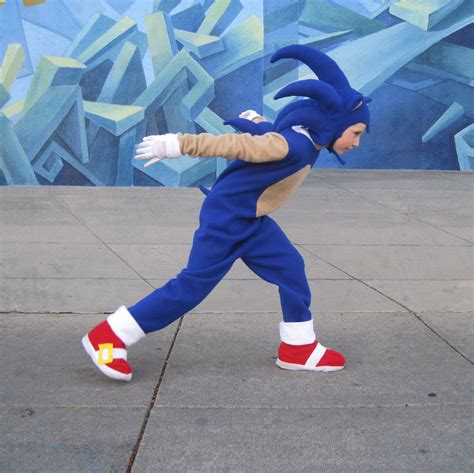 Sonic The Hedgehog Homemade Costume