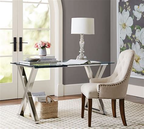 The Perfect Glass Top Desk For Our Home Office Driven By Decor