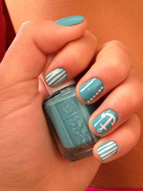 Summer Nails. I really like not havin all the nails the same Pretty