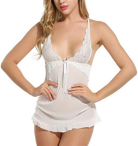 EJTAQ Erotische Lingerie Negligee Erotische Spitze Bodysuiterotische