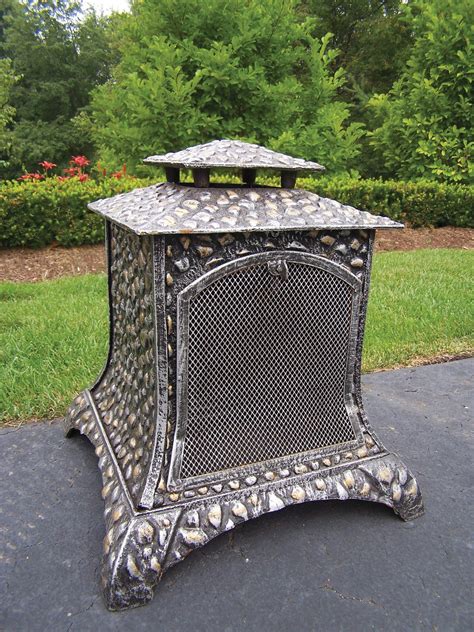 You can also page thru the images and see their descriptions from 1800 331 336. Oakland Living Rock Cast Iron / Steel Wood Chiminea & Reviews | Wayfair | Oakland living, Modern ...