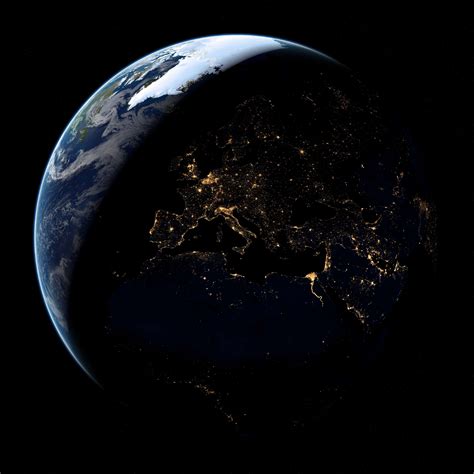 347 Hd Wallpapers Of Earth At Night Pictures Myweb