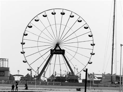 Ferris Wheel On The Boardwalk In Ocean City Maryland Atlantic City