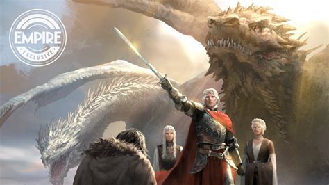the rise of the dragon exclusive illustrations from george rr martin s new targaryen tome tv
