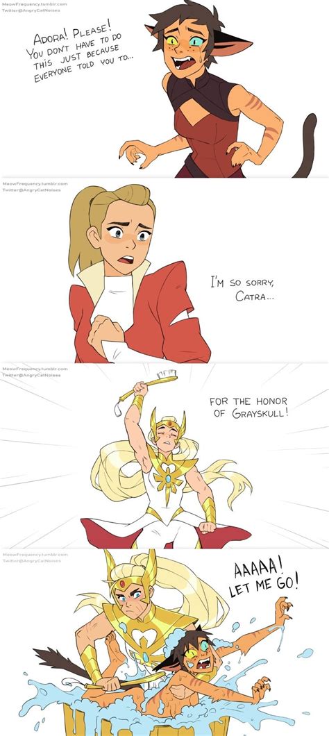 Credit Angrycatnoises Twitter She Ra Princess Of Power Princess Of Power Anime Funny