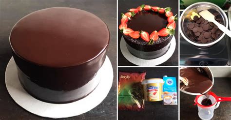 Jadi mudah untuk sapa2 yang nak buat niaga. Cara Buat Coklat Ganache Licin & Cantik Macam Kek Beli ...
