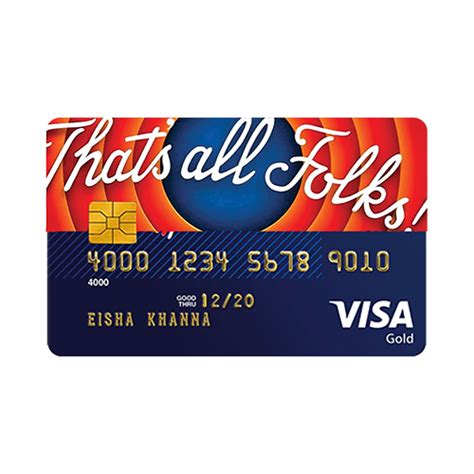 Thats All Folks Credit And Debit Card Sticker Ink Fish