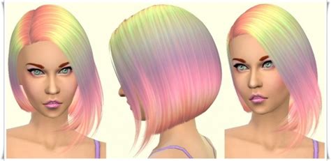 Annett S Sims 4 Welt Parrot Bob Hairstyle ~ Sims 4 Hairs
