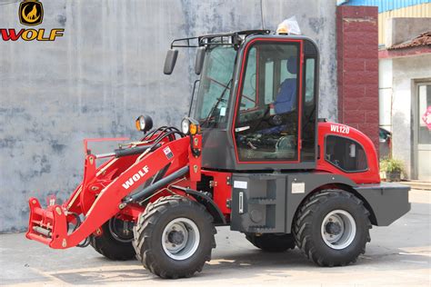 China Ce Approved Small Wheel Loader Zl12 Mini Front End Loader China
