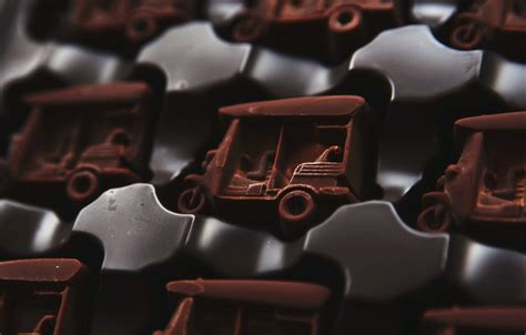 Wallpaper Macro Chocolate Candy For Mobile And Desktop Section еда