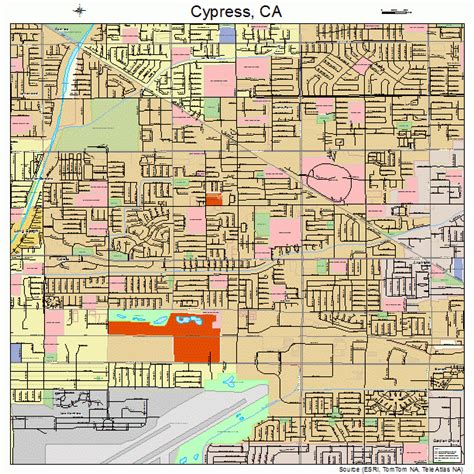 On average rent for a studio apartment in cypress is $1,050, and has a range from $1,050 to $1,050. Cypress California Street Map 0617750