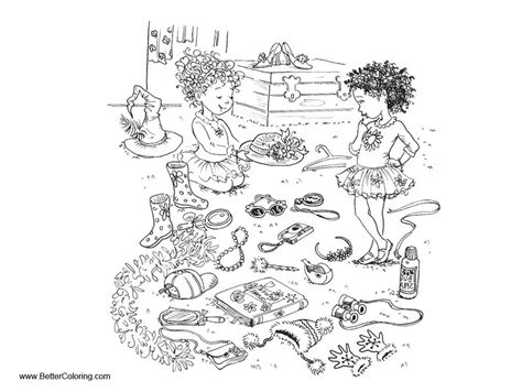 If you own this content, please let us contact. Fancy Nancy Coloring Pages Play Toys with Friends - Free ...