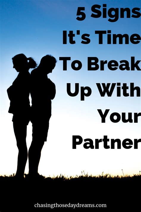 5 Signs You Need To Breakup With Your Partner Breakup Reasons To Break Up Feeling Empty