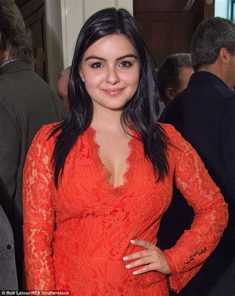 Ariel Winter Looks Sensational In Red Lace Playsuit In Beverly Hills Daily Mail Online
