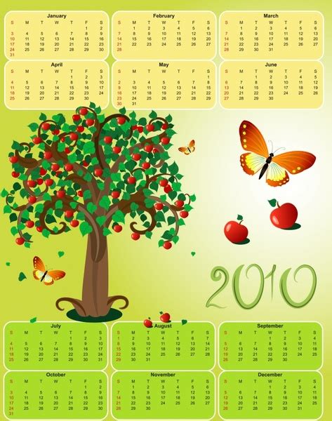 Coreldraw Calendar Template Free Vector Download 27193 Free Vector