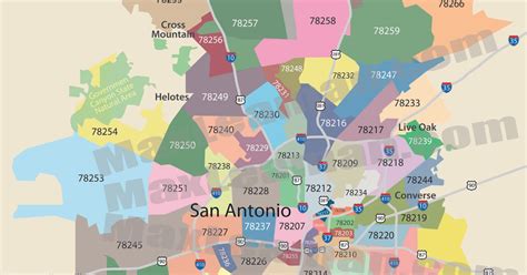 Zip Code Map San Antonio Tx Gadgets 2018