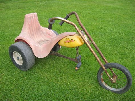 Vintage Chopper Pedal Trike Ride On Toy Amf Junior Hot Seat