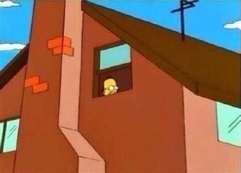 Homer Simpson Looking Out Window Meme Template Homer Simpson Looking