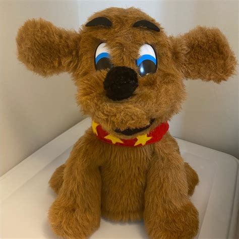 Wagner Toys Wagner Dog Hand Puppet Vintage Plush Sheram Puppets