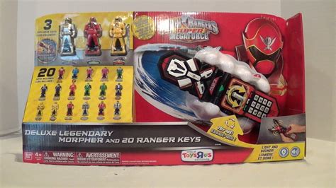 Power Rangers Super Megaforce Silver Morpher And Dino Thunder Power