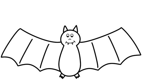 Download Bat Outline Drawing at GetDrawings | Free download