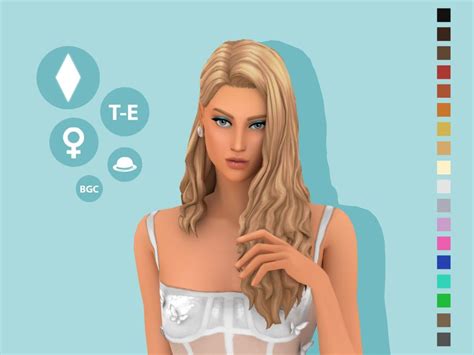 Sims 4 Game Mods Sims Mods The Sims 4 Cabelos Goddess Hairstyles
