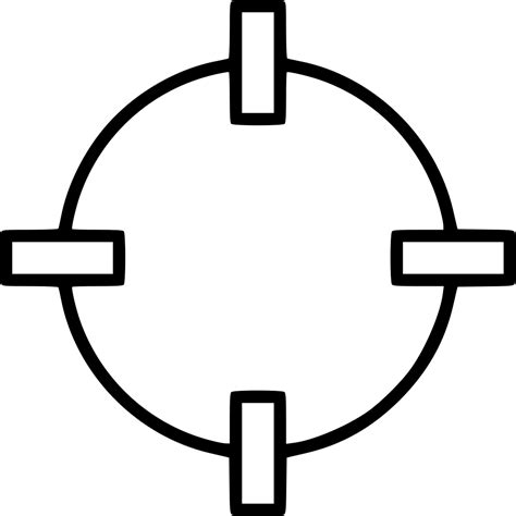 Png File Svg Crosshair Png Clipart Large Size Png Image Pikpng