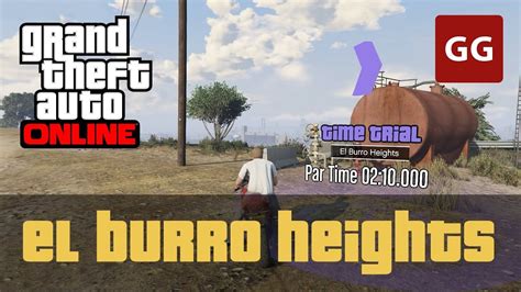 El Burro Heights — Time Trial In Gta Online Youtube