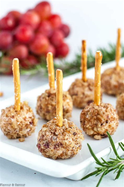 Mini Cheese Balls On A Stick Fun Finger Food Flavour And Savour