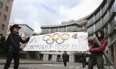 on eve of sochi olympics group releases video showing gay men attacked in russia