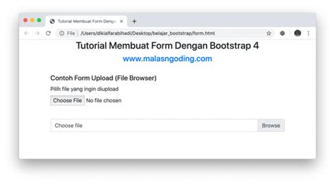 Bootstrap 4 20 Form Bootstrap 4 Malas Ngoding Hot Sex Picture