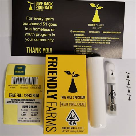 And what are some signs that my kid might be vaping? friendly farms carts with packaging empty vape cartridge ...