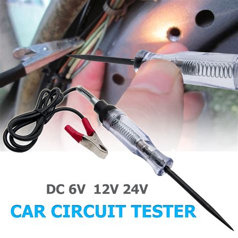 6v 12v 24v Dc Circuit Test Car Truck Voltage Tester Tool Volt Probe Pen