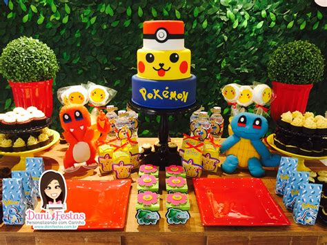 Festa Infantil Pokémon Mas melhores ideias para a sua festa