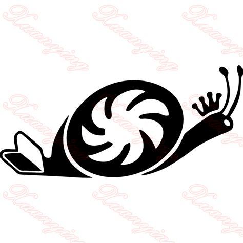 Decorative Vinyl Car Stickers Turbo Snail King Truck Car Styling Decals