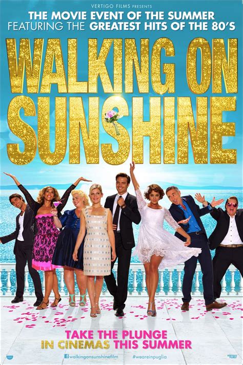 Hannah arterton as taylor and giulio berruti as raf perform this song in the film walking on sunshine (2014). Leona Lewis Discusses New Movie Musical WALKING ON SUNSHINE