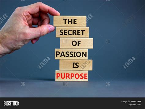 Passion Purpose Symbol Image And Photo Free Trial Bigstock